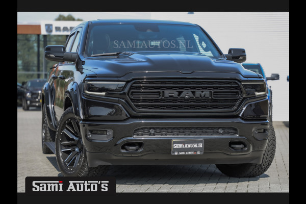 Dodge Ram 1500 BLACK BEAST | HULK PACKAGE | HEMI 5.7 V8 4x4 | LIMITED EDITION | EERSTE EIGENAAR | BOM VOL | DUBBELE CABINE | 5 PERSOONS PICK UP | MWK KLEP | LUCHTVERING | HUD |