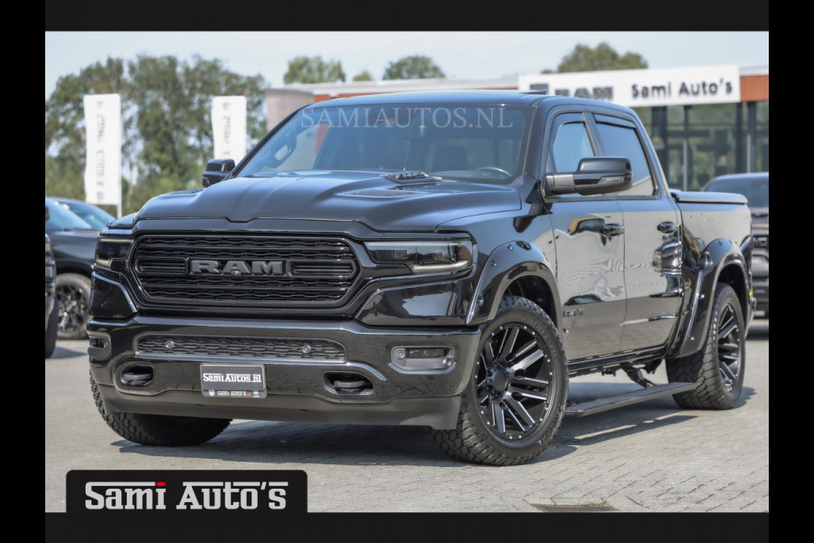 Dodge Ram 1500 BLACK BEAST | HULK PACKAGE | HEMI 5.7 V8 4x4 | LIMITED EDITION | EERSTE EIGENAAR | BOM VOL | DUBBELE CABINE | 5 PERSOONS PICK UP | MWK KLEP | LUCHTVERING | HUD |