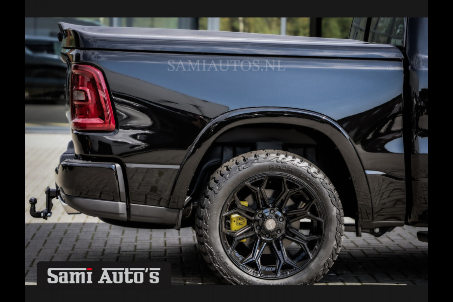 Dodge Ram 2025 LARAMIE NIGHT PREMIUM | BOM VOL + 14.4 INCH SCHERM BOM VOL | LUCHTVERING | HUD | HURRICAN 420PK 636 Nm TWIN TURBO | PRIJS M DUBBELE CABINE | PICK UP | 5 PERSOONS | DC | GRIJSKENTEKEN | VOORRAAD NR 2209 - 4954