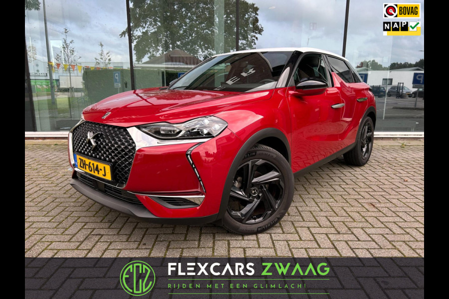 DS DS 3 Crossback 1.2 Turbo 100pk So Chic - Navi - Leder - Camera - Winterpakket - Org.NL