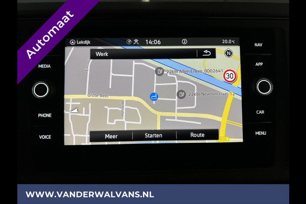 Volkswagen Crafter 2.0 TDI 141pk Automaat L3H2 L2H1 Euro6 Airco | 2x Zijdeur | Camera | Navigatie Apple Carplay, Android Auto, Cruisecontrol, Bijrijdersbank, 3000kg trekvermogen