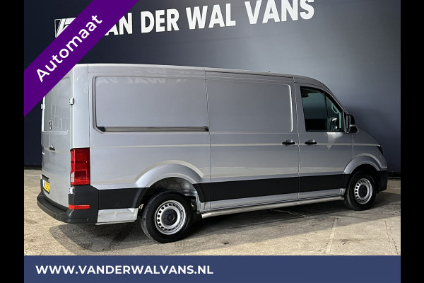 Volkswagen Crafter 2.0 TDI 141pk Automaat L3H2 L2H1 Euro6 Airco | 2x Zijdeur | Camera | Navigatie Apple Carplay, Android Auto, Cruisecontrol, Bijrijdersbank, 3000kg trekvermogen