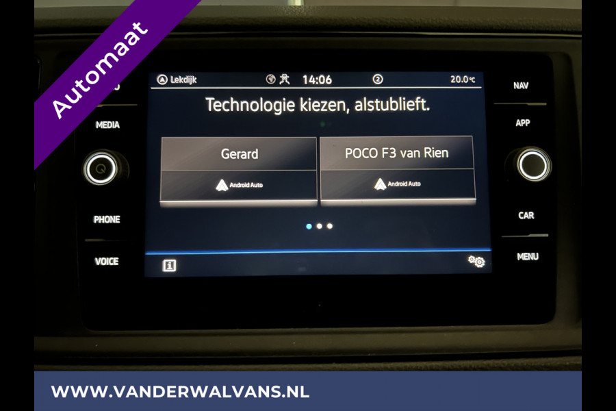 Volkswagen Crafter 2.0 TDI 141pk Automaat L3H2 L2H1 Euro6 Airco | 2x Zijdeur | Camera | Navigatie Apple Carplay, Android Auto, Cruisecontrol, Bijrijdersbank, 3000kg trekvermogen