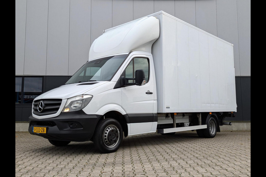 Mercedes-Benz Sprinter 514 143PK AUTOMAAT BAKWAGEN LAADKLEP CRUISE AIRCO DUBBELLUCHT RWD LUCHTGEVEERDE STOELEN