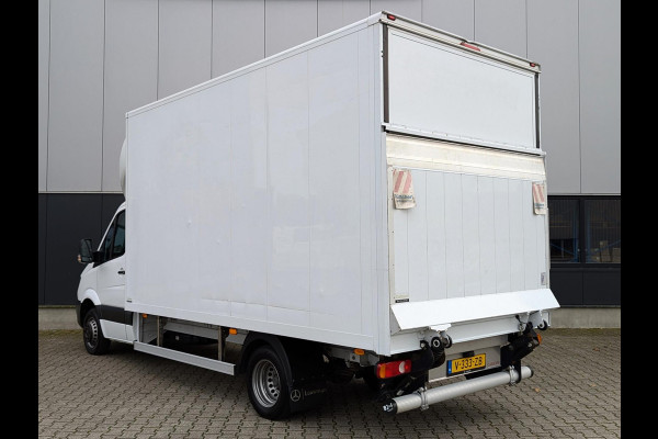 Mercedes-Benz Sprinter 514 143PK AUTOMAAT BAKWAGEN LAADKLEP CRUISE AIRCO DUBBELLUCHT RWD LUCHTGEVEERDE STOELEN