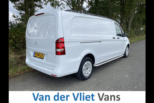 Mercedes-Benz Vito 111 CDI E6 115pk XL L3 3 zits Lease €286 p/m, Werkplaatsinrichting, Airco, Camera, Onderhoudshistorie aanwezig