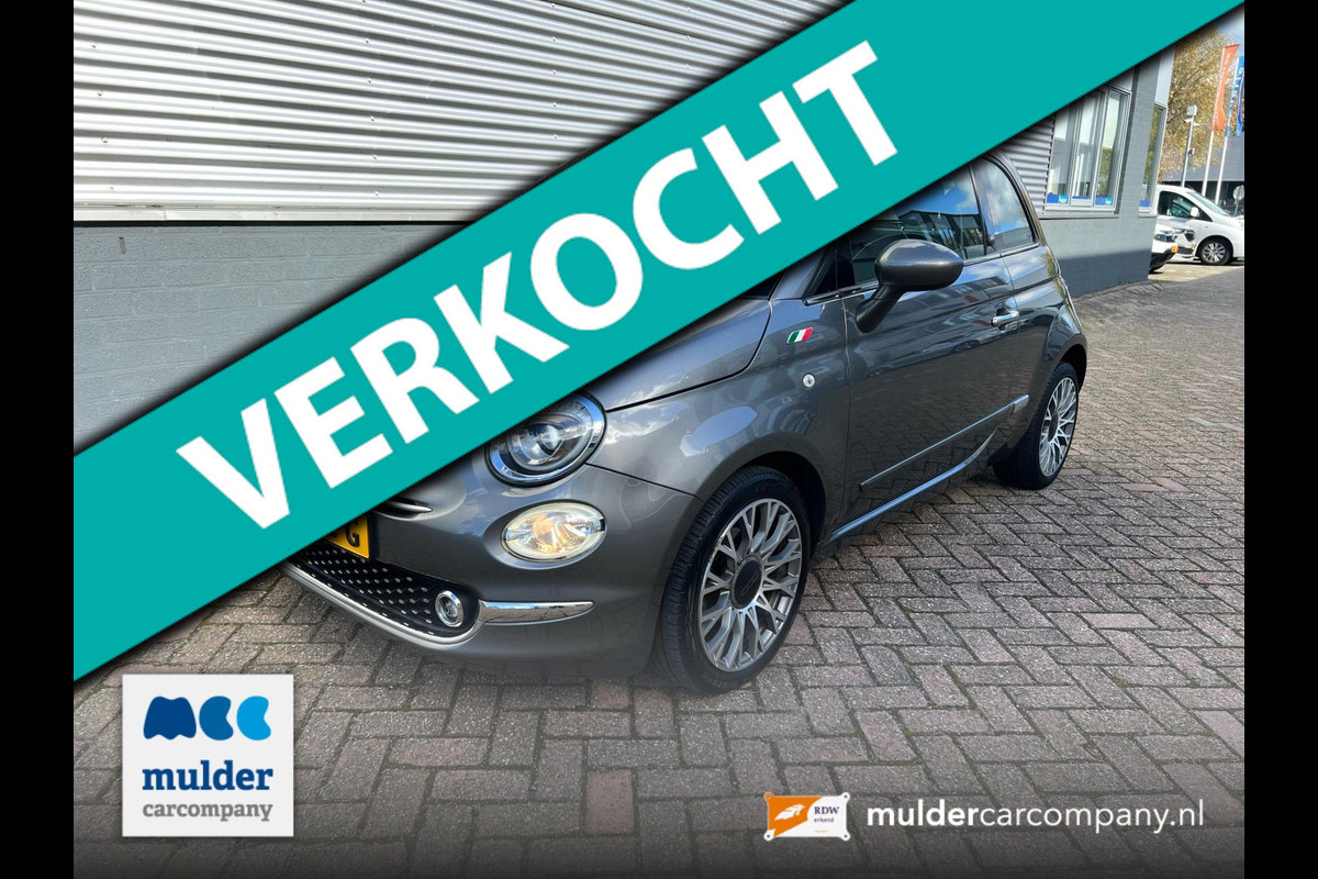 Fiat 500 0.9 TwinAir Turbo Lounge Automaat / Navi / Parkeer sensoren / Clima / MCC / Gouda