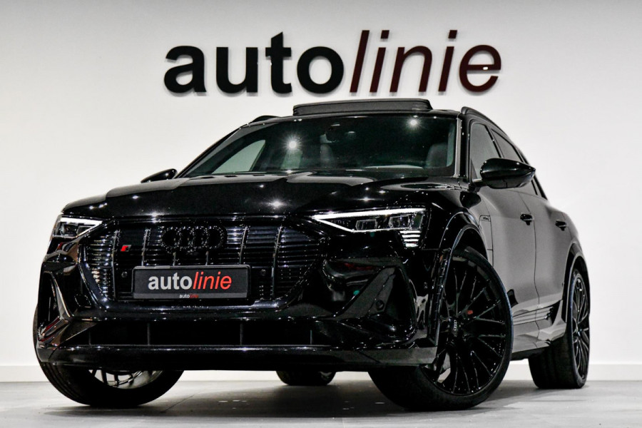 Audi e-tron S quattro 95 kWh. 503 Pk, RS seats, 23'', Pano, Luchtv, Memory, 360 3D, ACC, B&O, CarPlay!