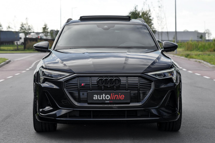 Audi e-tron S quattro 95 kWh. 503 Pk, RS seats, 23'', Pano, Luchtv, Memory, 360 3D, ACC, B&O, CarPlay!