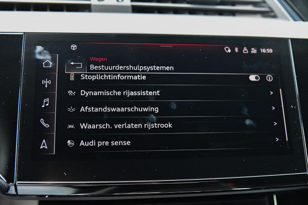 Audi e-tron S quattro 95 kWh. 503 Pk, RS seats, 23'', Pano, Luchtv, Memory, 360 3D, ACC, B&O, CarPlay!