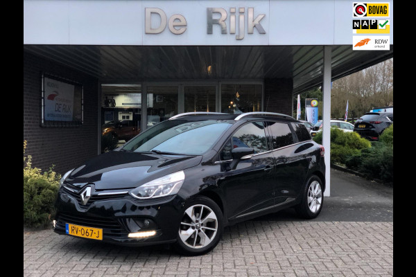 Renault Clio Estate 0.9 TCe Limited | Navi, PDC, Cruise, DAB, Airco, LED Dagrij, Bass Reflex | Dealeronderhouden | 1e Eigenaar |