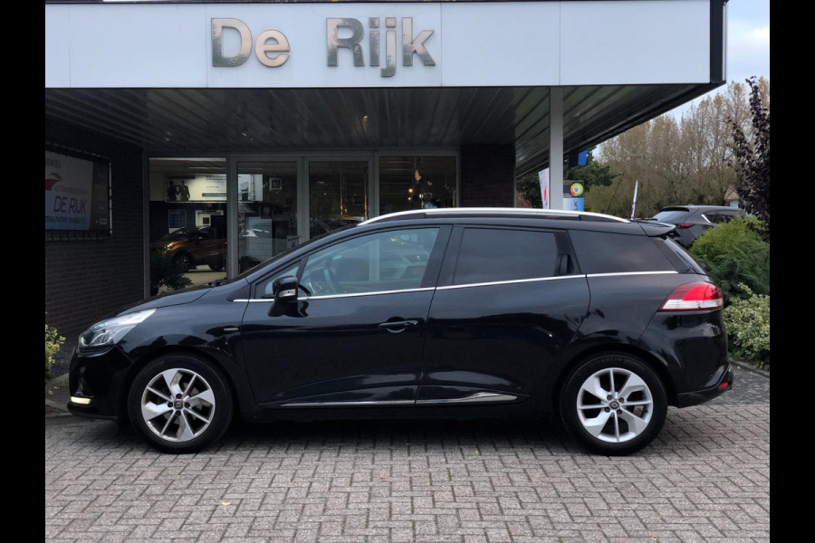 Renault Clio Estate 0.9 TCe Limited | Navi, PDC, Cruise, DAB, Airco, LED Dagrij, Bass Reflex | Dealeronderhouden | 1e Eigenaar |