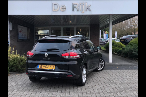 Renault Clio Estate 0.9 TCe Limited | Navi, PDC, Cruise, DAB, Airco, LED Dagrij, Bass Reflex | Dealeronderhouden | 1e Eigenaar |