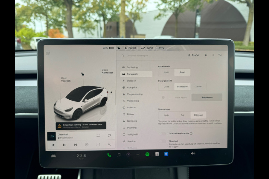 Tesla Model Y Performance AWD 75 kWh | AUTOPILOT | STOELVERWARMING VOOR + ACHTER | TESLAGARANTIE T/M 9-2026