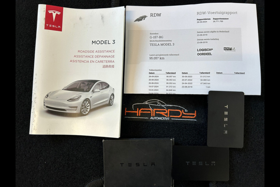 Tesla Model 3 Standard RWD Zwart/Zwart SOH 90% Rijklaarprijs!