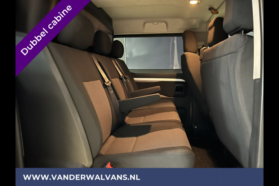 Peugeot Expert 2.0 BlueHDI 123pk L3H1 Dubbele Cabine Euro6 Airco | 6-Zits | Navigatie | Apple Carplay Android Auto, Cruisecontrol, Parkeersensoren, 2500kg Trekhaak