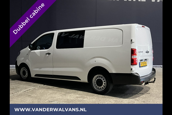 Peugeot Expert 2.0 BlueHDI 123pk L3H1 Dubbele Cabine Euro6 Airco | 6-Zits | Navigatie | Apple Carplay Android Auto, Cruisecontrol, Parkeersensoren, 2500kg Trekhaak