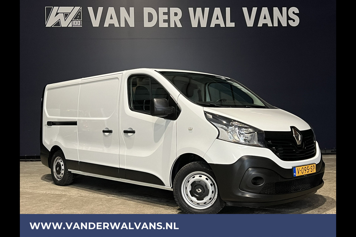 Renault Trafic 1.6 dCi 126pk L2H1 Euro6 Airco | 2x zijdeur | Navigatie | Trekhaak | Cruisecontrol Parkeersensoren, Bijrijdersbank