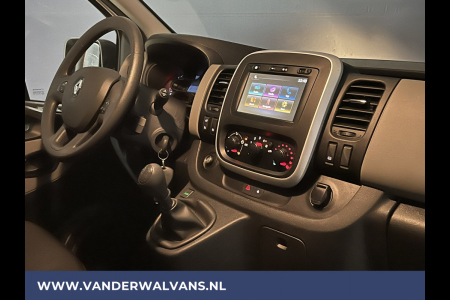 Renault Trafic 1.6 dCi 126pk L2H1 Euro6 Airco | 2x zijdeur | Navigatie | Trekhaak | Cruisecontrol Parkeersensoren, Bijrijdersbank