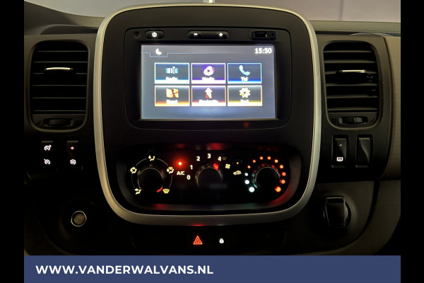 Renault Trafic 1.6 dCi 126pk L2H1 Euro6 Airco | 2x zijdeur | Navigatie | Trekhaak | Cruisecontrol Parkeersensoren, Bijrijdersbank