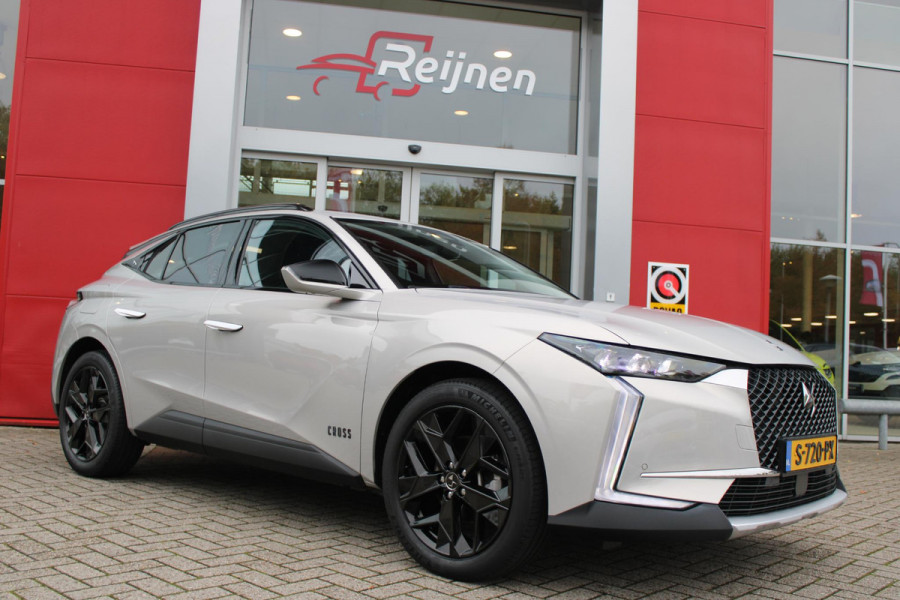 DS DS 4 1.2 130PK AUTOMAAT TROCADERO | HEAD UP DISPLAY | DODEHOEK BEWAKING | NAVIGATIE | DRAADLOZE APPLE CARPLAY/ANDROID AUTO | LED KOPLAMPEN | ACHTERUITRIJ CAMERA | 19" LICHTMETALEN VELGEN | ADAPTIVE CRUISE CONTROL |