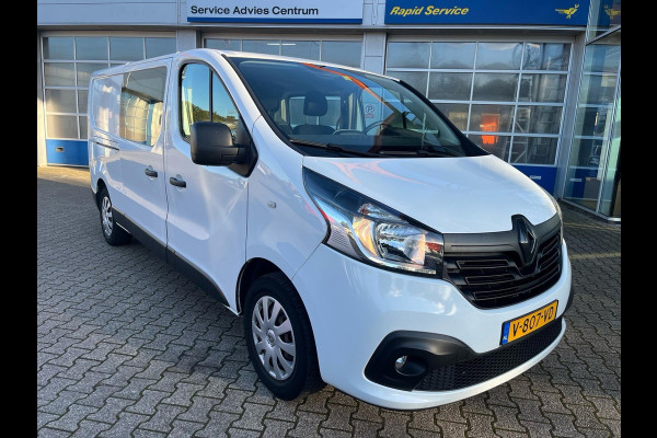 Renault Trafic 1.6 dCi T29 L2H1 DC Luxe | 145pk | Dubbele Cabine | Trekhaak | Cruise Control | Navigatie |