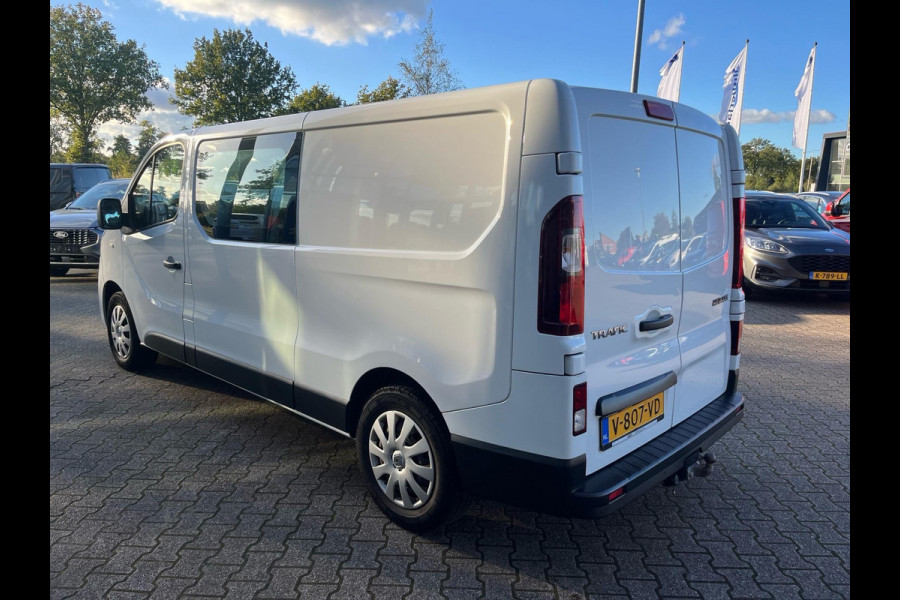 Renault Trafic 1.6 dCi T29 L2H1 DC Luxe | 145pk | Dubbele Cabine | Trekhaak | Cruise Control | Navigatie |