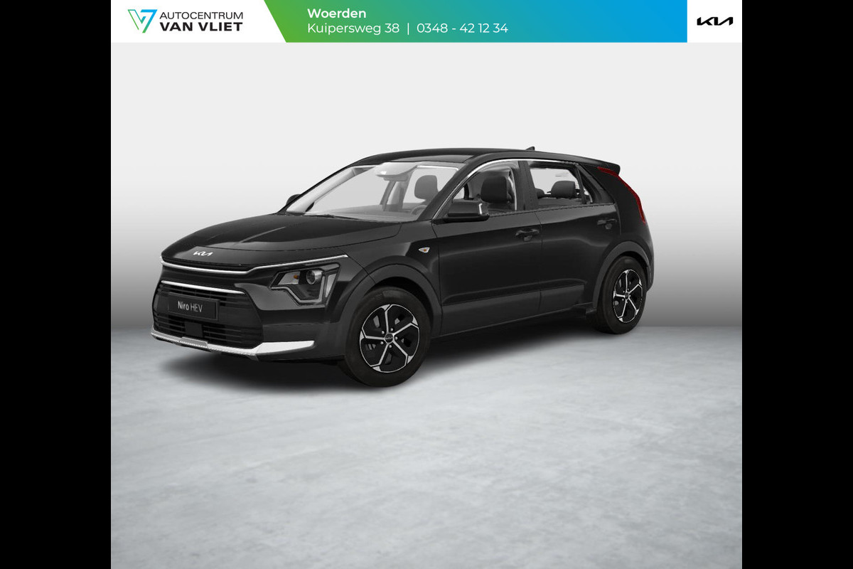 Kia Niro 1.6 GDi Hybrid ComfortLine | Sept leverbaar | Camera | Clima | Carplay | 16'' lichtmetaal | LED