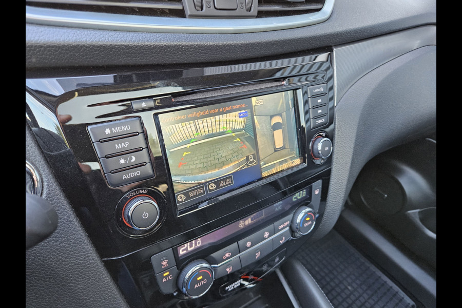 Nissan QASHQAI 1.3 DIG-T Tekna + 160pk Automaat | Panodak | Adaptive Cruise | 360 Camera | BOSE Sound | 19"L.M | Navi | Sportstoelen Verwarmd | Apple Carplay |