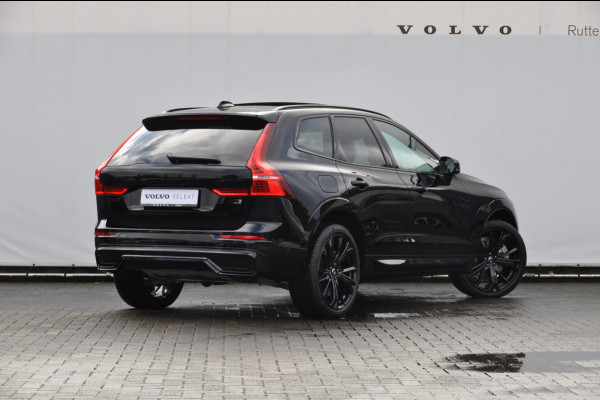 Volvo XC60 T6 350PK Automaat AWD Plus Black Edition / Elektrisch bedienbare voorstoelen met geheugen / Stoelverwarming voor en achter / Panoramadak / Pilot assist / Adaptive cruise control / Elektrische achterklep / Keyles entry