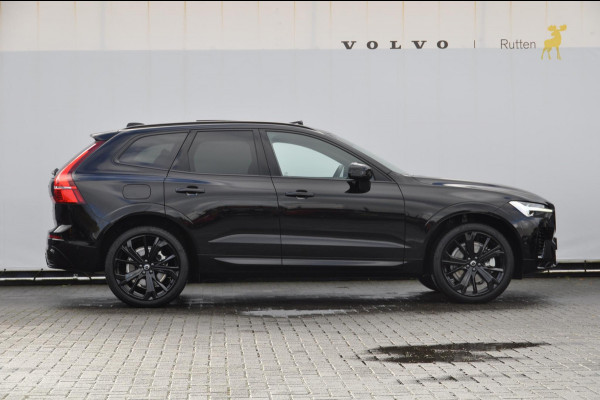 Volvo XC60 T6 350PK Automaat AWD Plus Black Edition / Elektrisch bedienbare voorstoelen met geheugen / Stoelverwarming voor en achter / Panoramadak / Pilot assist / Adaptive cruise control / Elektrische achterklep / Keyles entry