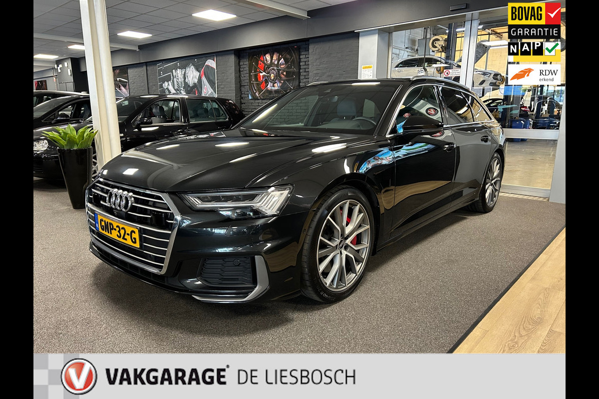 Audi A6 Avant 55 TFSI e quattro Pro Line S Competition / B&O / panorama-dak / trekhaak / sfeer verlichting / leder