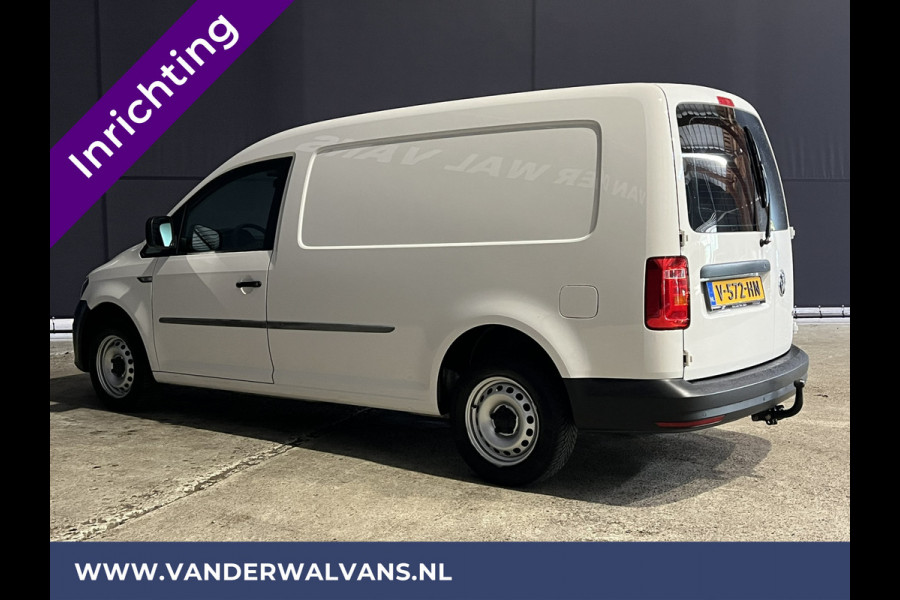 Volkswagen Caddy 2.0 TDI 102pk L2H1 inrichting Euro6 Airco | Navigatie | Apple Carplay | 1500kg trekhaak Android Auto, Cruisecontrol, Parkeersensoren