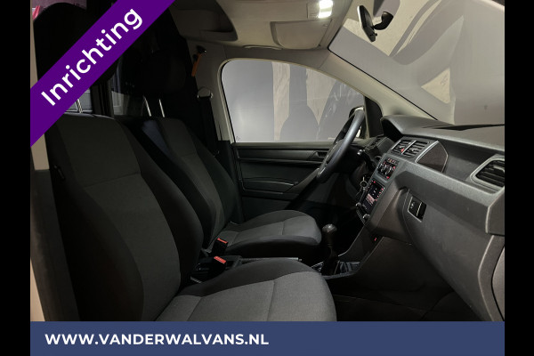 Volkswagen Caddy 2.0 TDI 102pk L2H1 inrichting Euro6 Airco | Navigatie | Apple Carplay | 1500kg trekhaak Android Auto, Cruisecontrol, Parkeersensoren