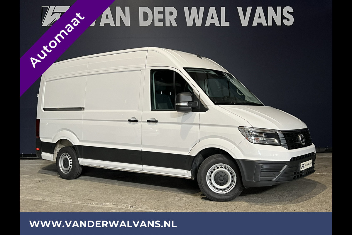 Volkswagen Crafter 2.0 TDI 177pk Automaat L3H3 L2H2 Euro6 Airco | LED | Camera | 3000kg Trekhaak | Apple Carplay | Android Auto Cruisecontrol, Parkeersensoren, Bijrijdersbank