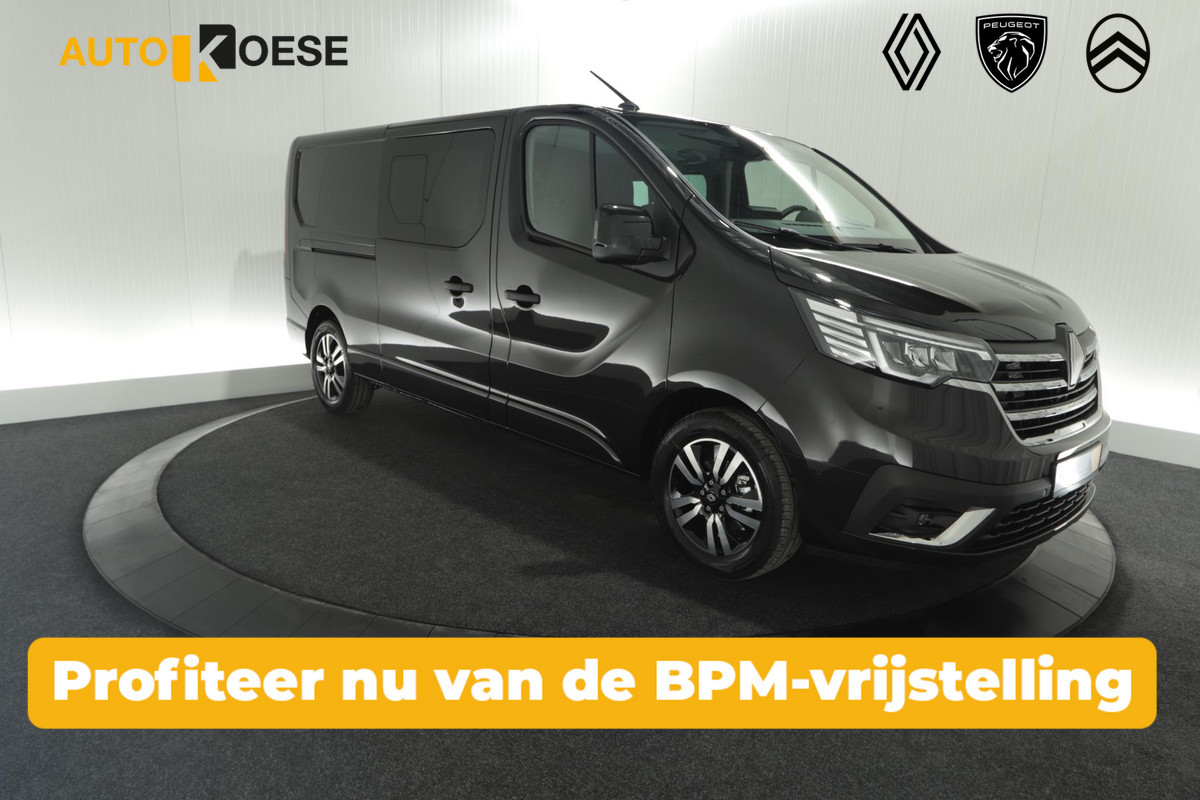 Renault Trafic 2.0 Blue dCi EDC 170 T29 L2H1 Extra DC | Direct Leverbaar | Camera | Navigatie | Climate Control | Dubbele Cabine