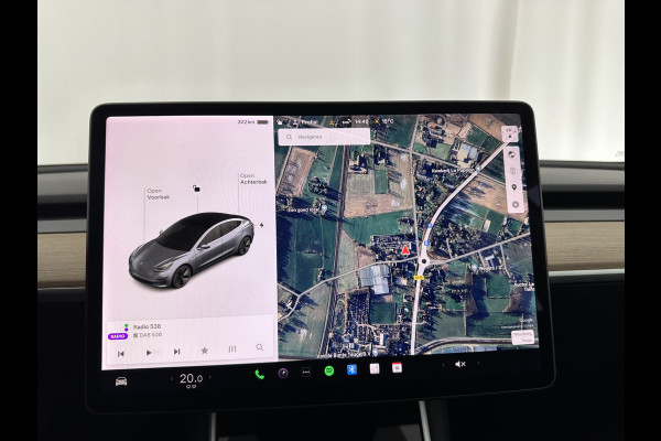 Tesla Model 3 Standard RWD Plus 60 kWh [ 3-Fase ] (INCL-BTW) Aut. *PANO | AUTO-PILOT | NAPPA-LEATHER | KEYLESS | FULL-LED | MEMORY-PACK | SURROUND-VIEW | DAB | APP-CONNECT | DIGI-COCKPIT | LANE-ASSIST | TOWBAR | COMFORT-SEATS | 18"ALU*