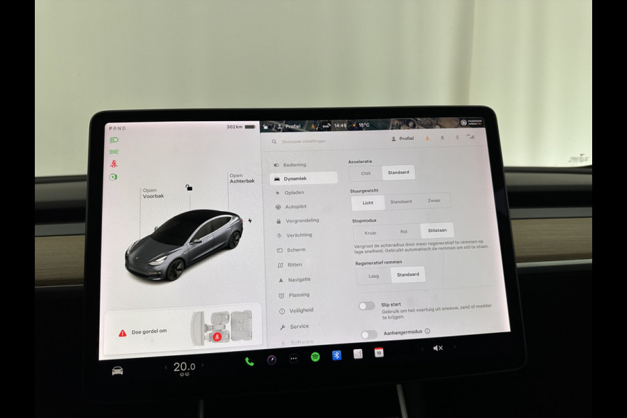 Tesla Model 3 Standard RWD Plus 60 kWh [ 3-Fase ] (INCL-BTW) Aut. *PANO | AUTO-PILOT | NAPPA-LEATHER | KEYLESS | FULL-LED | MEMORY-PACK | SURROUND-VIEW | DAB | APP-CONNECT | DIGI-COCKPIT | LANE-ASSIST | TOWBAR | COMFORT-SEATS | 18"ALU*