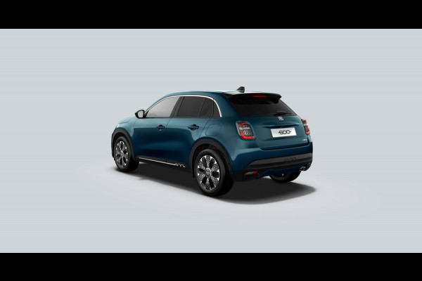 Fiat 600 1.2 Hybrid 136pk La Prima | Oktober leverbaar | Automaat | PDC | Adapt. Cruise | Clima | Apple Carplay | Stoelverwarming | Keyless | BSM | 18" | Camera