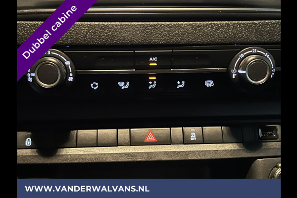 Peugeot Expert 2.0 BlueHDI 123pk L3H1 Dubbele Cabine Euro6 Airco | 6-Zits | Navigatie | Apple Carplay Android Auto, Cruisecontrol, Parkeersensoren, 2500kg Trekhaak