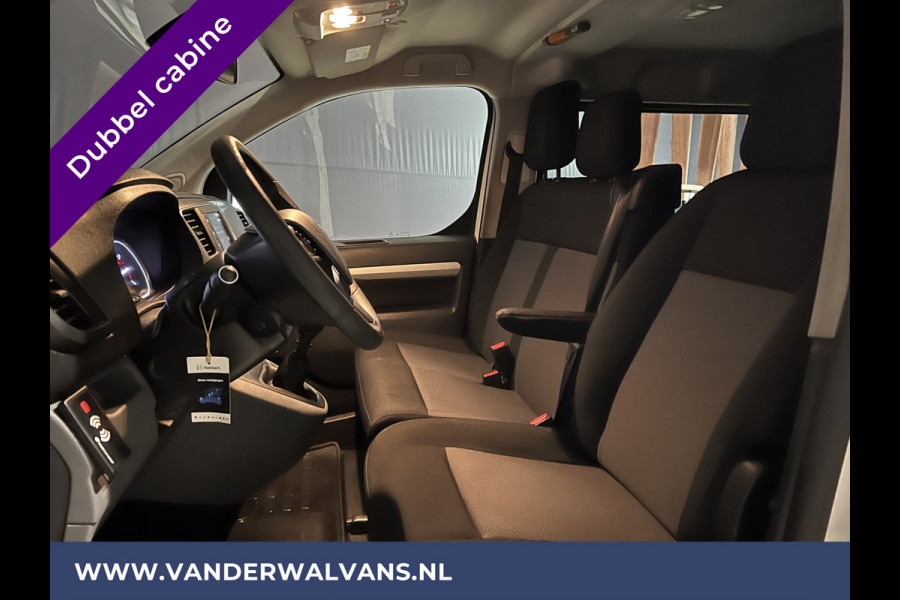 Peugeot Expert 2.0 BlueHDI 123pk L3H1 Dubbele Cabine Euro6 Airco | 6-Zits | Navigatie | Apple Carplay Android Auto, Cruisecontrol, Parkeersensoren, 2500kg Trekhaak