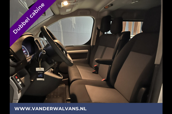 Peugeot Expert 2.0 BlueHDI 123pk L3H1 Dubbele Cabine Euro6 Airco | 6-Zits | Navigatie | Apple Carplay Android Auto, Cruisecontrol, Parkeersensoren, 2500kg Trekhaak