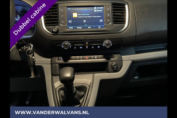 Peugeot Expert 2.0 BlueHDI 123pk L3H1 Dubbele Cabine Euro6 Airco | 6-Zits | Navigatie | Apple Carplay Android Auto, Cruisecontrol, Parkeersensoren, 2500kg Trekhaak