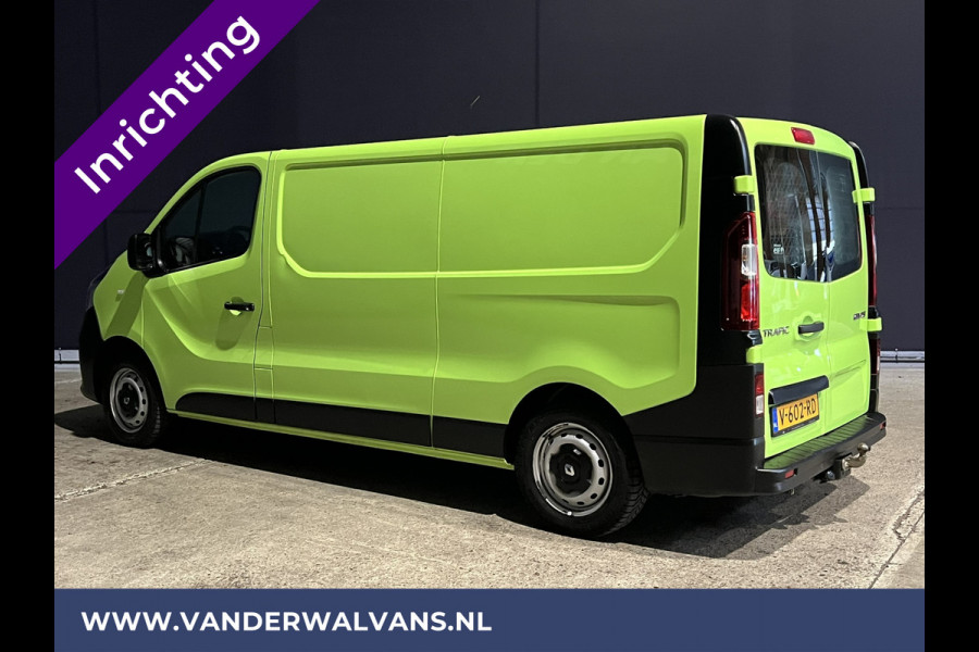 Renault Trafic 1.6 dCi L2H1 inrichting Euro6 Airco | Navigatie | Trekhaak | Parkeersensoren bijrijdersbank, cruisecontrol