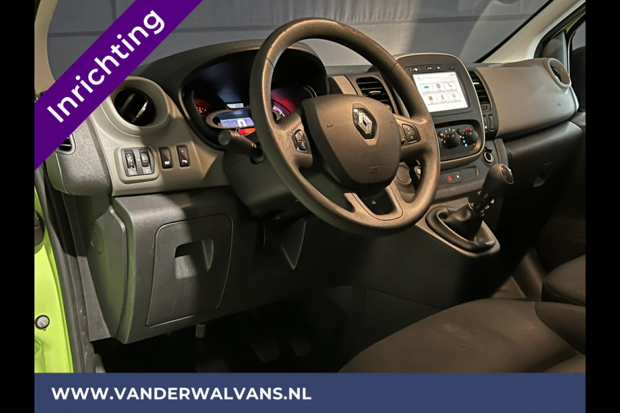 Renault Trafic 1.6 dCi L2H1 inrichting Euro6 Airco | Navigatie | Trekhaak | Parkeersensoren bijrijdersbank, cruisecontrol