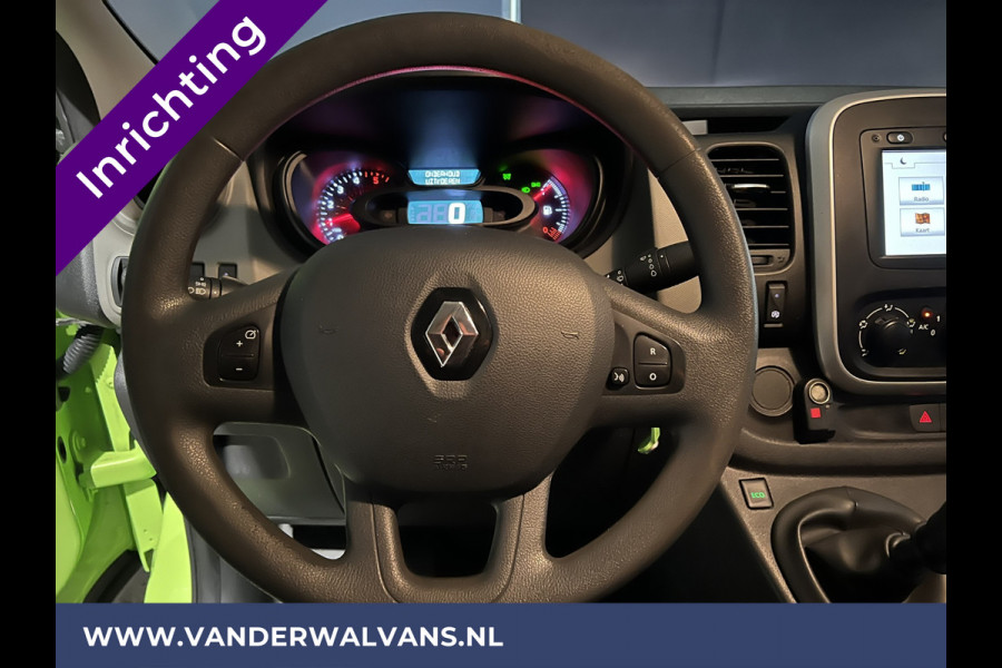 Renault Trafic 1.6 dCi L2H1 inrichting Euro6 Airco | Navigatie | Trekhaak | Parkeersensoren bijrijdersbank, cruisecontrol