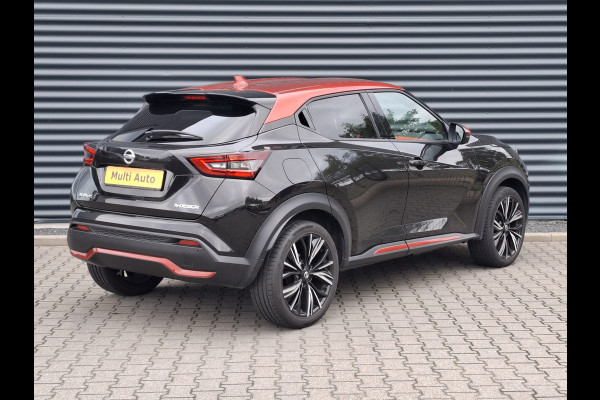 Nissan Juke 1.0 DIG-T N-Design | Lederen Sporstoelen | Adaptive Cruise | Bose Sound | Two Tone |  Navigatie | 360 Camera | L.M. 19" | Camera | DAB |