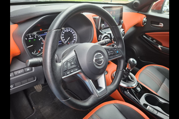 Nissan Juke 1.0 DIG-T N-Design | Lederen Sporstoelen | Adaptive Cruise | Bose Sound | Two Tone |  Navigatie | 360 Camera | L.M. 19" | Camera | DAB |