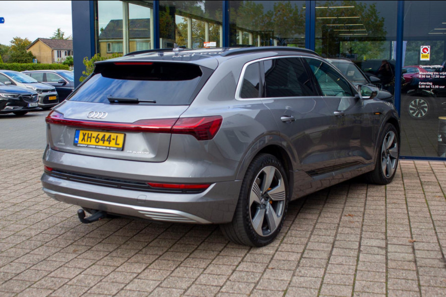 Audi e-tron 55 Quattro Advanced 95 kWh | Prijs rijklaar incl. 12 mnd garantie | Panodak Leder Alarm 360 Camera Elek Klep