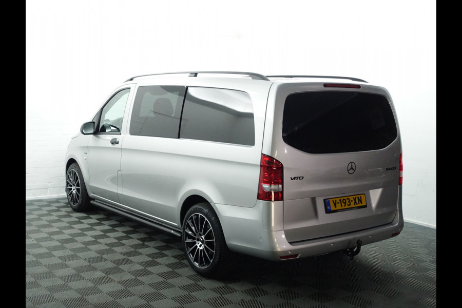 Mercedes-Benz Vito 114 CDI Lang Dubbel Cabine Aut. Night Edition Navi I ECC I Sidebars I AMG LMV I PDC I MF Stuur